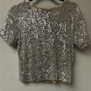 Shimmer top
